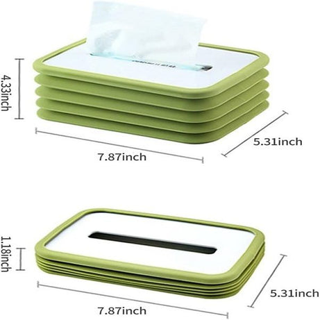 Silicone Folding Tissue Box Free Retractable Capacity - Oshi.pk - Buy & Sell Online