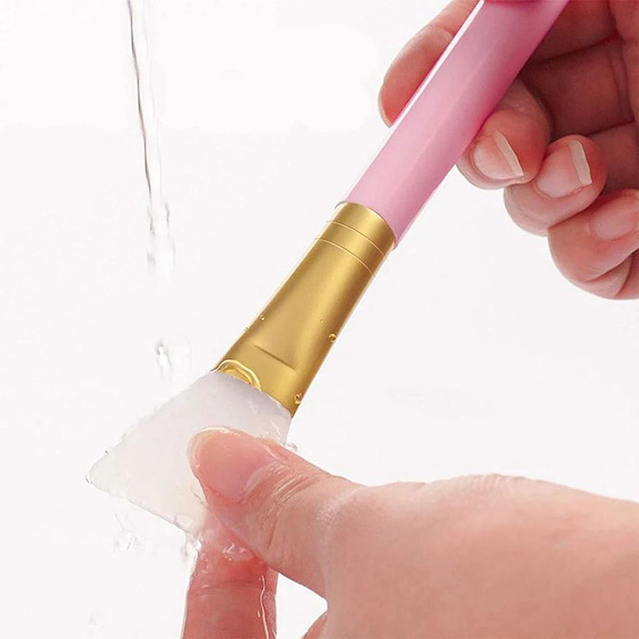 Silicone Gel Face Mask Brushes Professional Flexible Makeup Brushes Stirring Brush Women DIY Beauty Supplies Tools