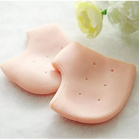 Silicone Gel Heel Pad Socks For Pain Relief And Anti Crack - Oshi.pk - Buy & Sell Online