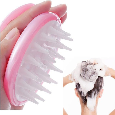 Silicone Hair Comb Bath Brush Massage Cleaning - Oshi.pk - Buy & Sell Online