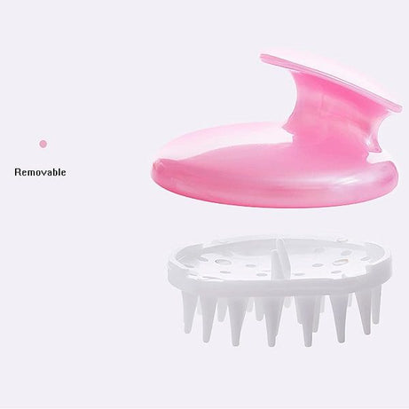 Silicone Hair Comb Bath Brush Massage Cleaning - Oshi.pk - Buy & Sell Online