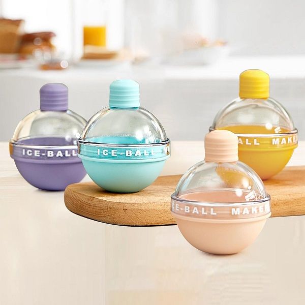 Silicone Ice Sphere Molds Stackable 2.5-Inch Ice Ball Maker - Oshi.pk - Buy & Sell Online