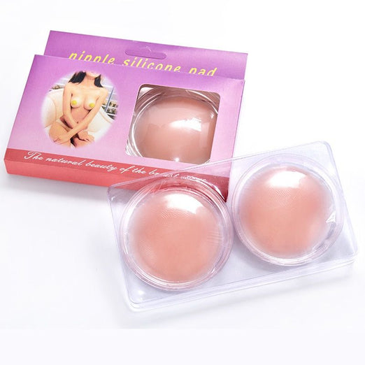 Silicone Nipple Covers Reusable Adhesive Invisible Breast Petals for Women