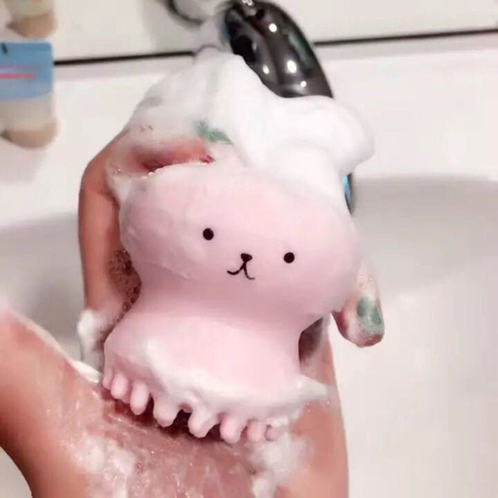 Silicone Octopus Facial Cleanser Brush Deep Cleaning Face Skin Care Scrubber Massage - Oshi.pk - Buy & Sell Online