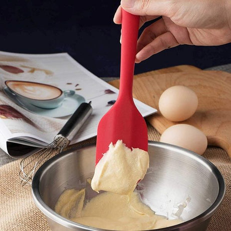 Silicone Spatula 28cm Non Stick Silicone Spatulas Dishwasher Safe Heat - Oshi.pk - Buy & Sell Online