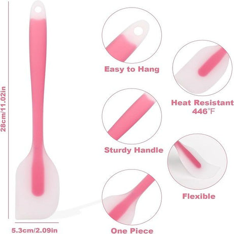 Silicone Spatula Heat Resistant Flexible Spatula