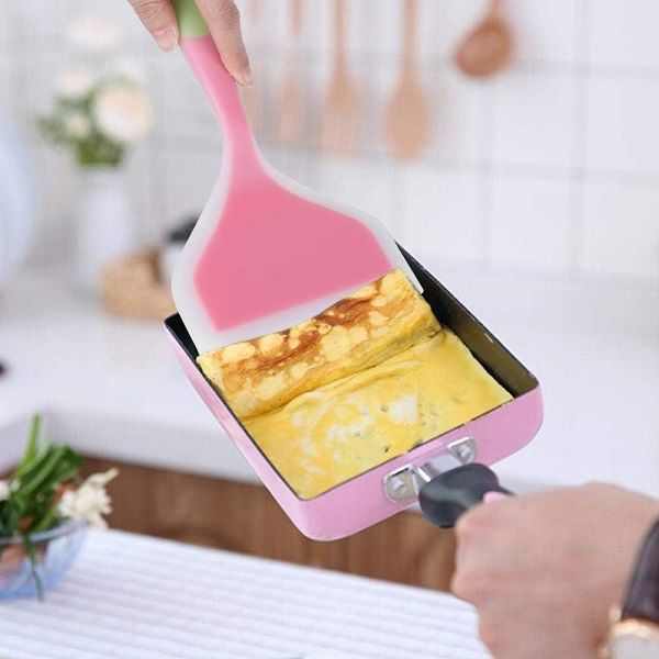 Silicone Spatula Non-Stick Shovel Wide Turner Pizza Cake Steak Beef Meat Egg Scraper - Oshi.pk - Buy & Sell Online