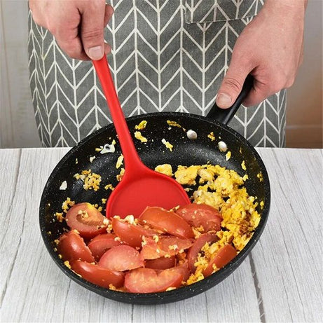 Silicone Spatula Turner Scraper Wide Non-stick - Oshi.pk - Buy & Sell Online