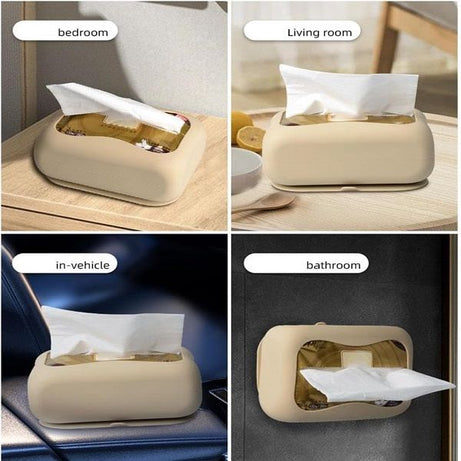 Silicone Suction Cup Rectangle Tissue Box - Oshi.pk - Buy & Sell Online