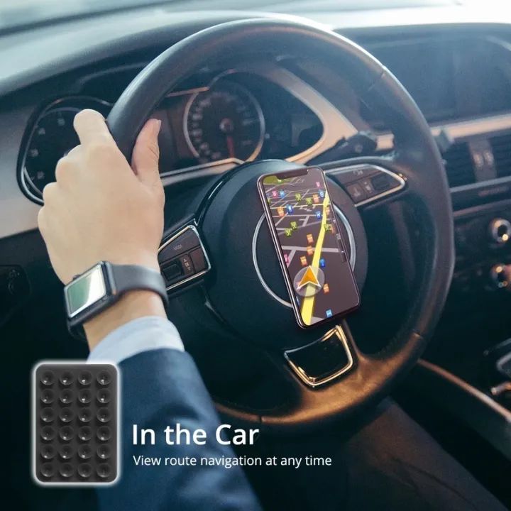 Silicone Suction Pad Phone Holder Self-Adhesive Rubber Sucker Holder For VR Mobile Accessories - Oshi.pk - Buy & Sell Online