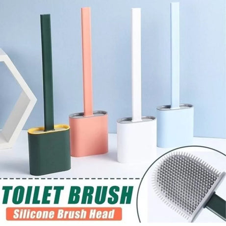 Silicone Toilet Brush & Holder