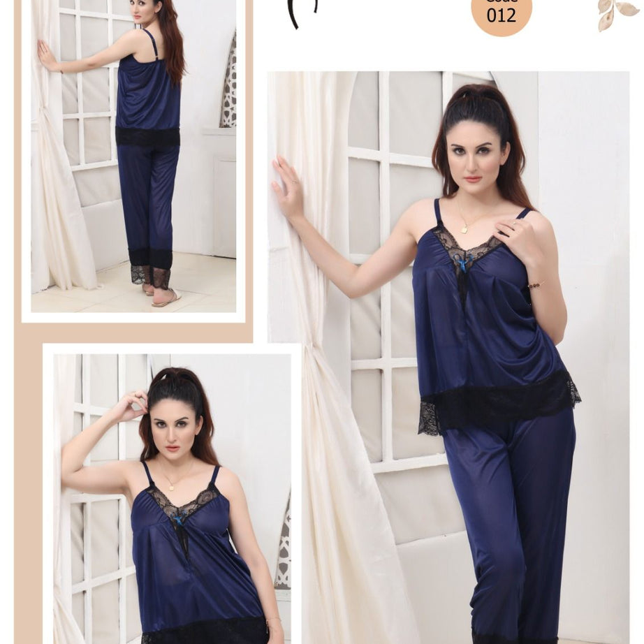 Silk Sando and Trouser Night Wear ( Design 012) - Oshi.pk - Buy & Sell Online