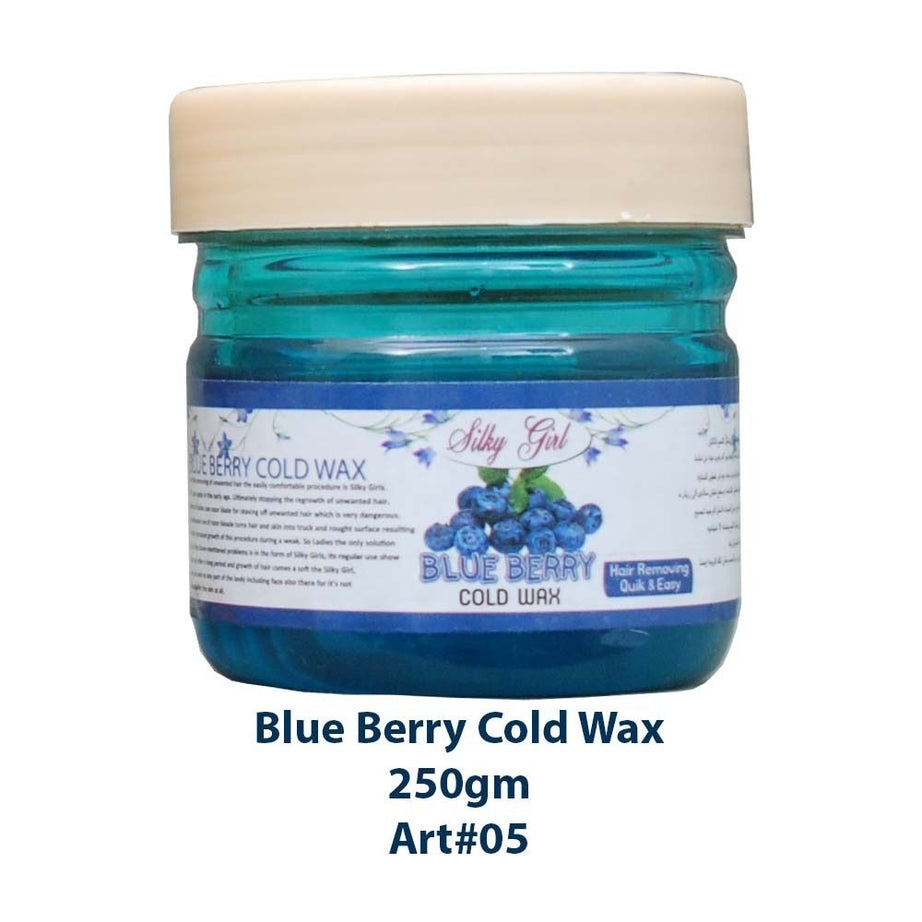 Silky Girl Cold Wax Blue Berry-250GM - Oshi.pk - Buy & Sell Online