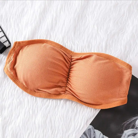 Womens Seamless Bandeau Strapless girl sexy Bra - Oshi.pk - Buy & Sell Online