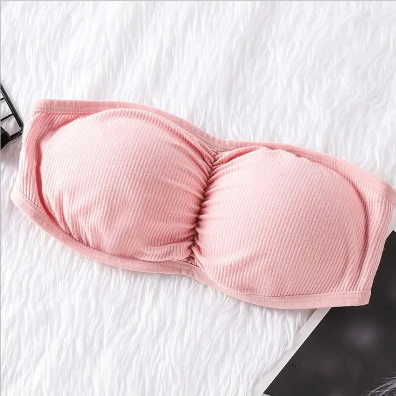 Womens Seamless Bandeau Strapless girl sexy Bra - Oshi.pk - Buy & Sell Online