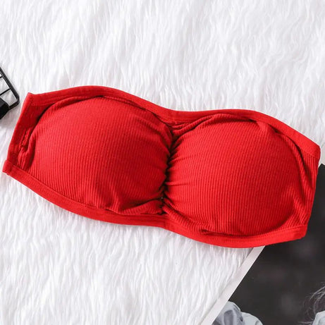 Womens Seamless Bandeau Strapless girl sexy Bra - Oshi.pk - Buy & Sell Online