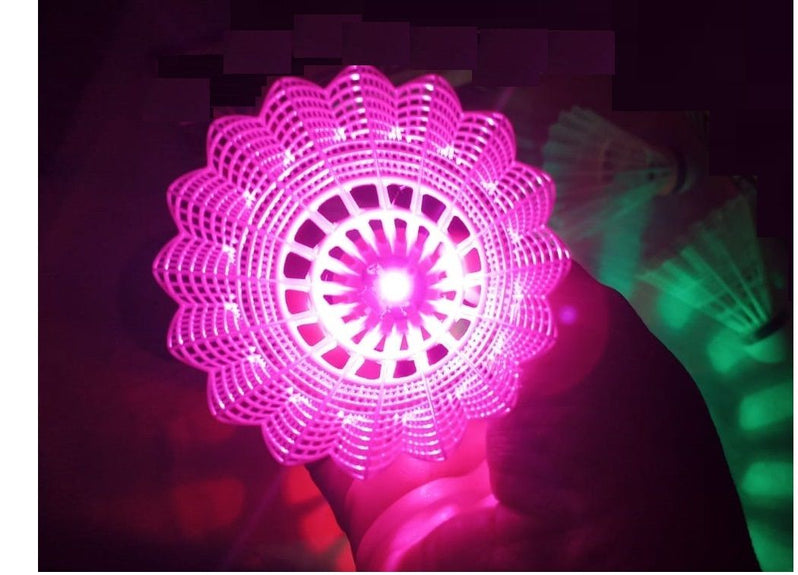RECHARGEABLE LED SHUTTLECOCK - with Charger - 1 in Pack - Lighting On/Off Switch - Oshi.pk - Buy & Sell Online