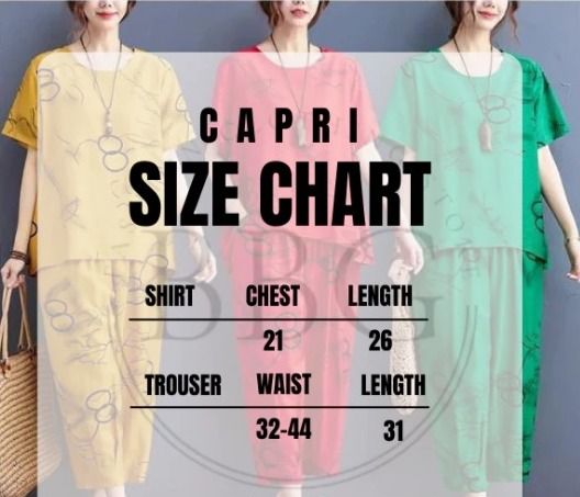 Yellow Black Circle Printed Capri - Oshi.pk - Buy & Sell Online