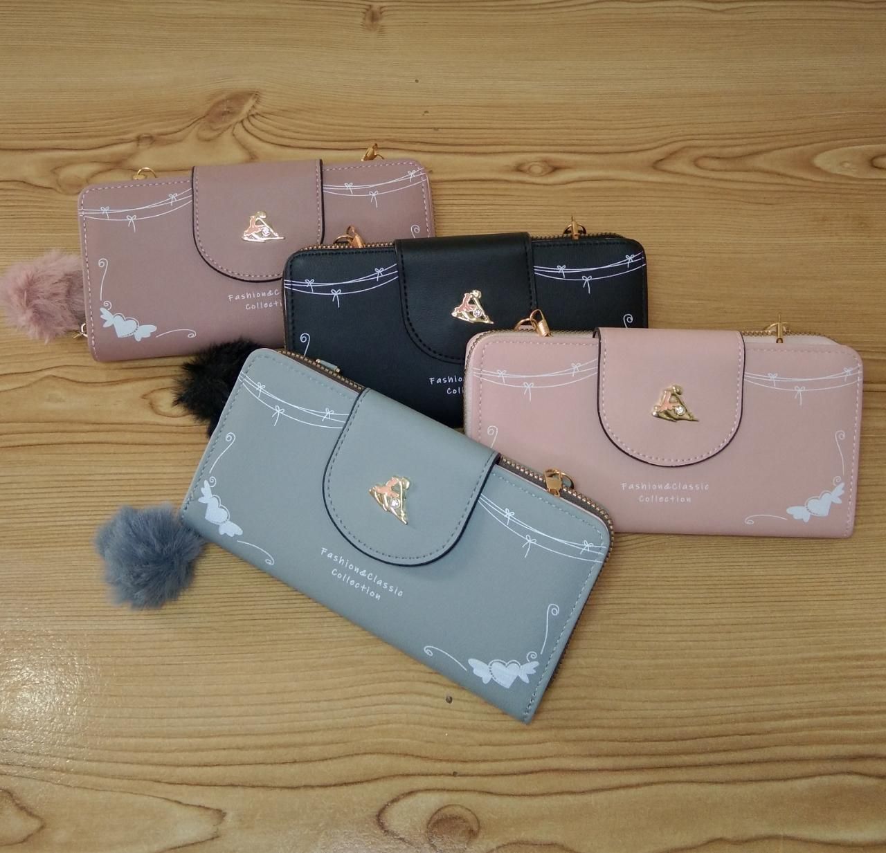 Multi-Functional Cell Phone Chain Handbag: Women's Long Wallet with Card Organizer - Oshi.pk - Buy & Sell Online