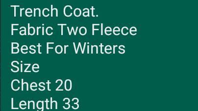 Women's 6-Button Hooded Style Trench Coat - Oshi.pk - Buy & Sell Online