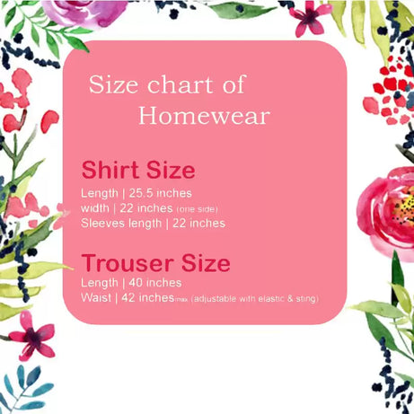 Long Sleeve & Pant Apring Soft Cotton Women Intimate Sleepwear (Black With Shocking Pink) - Oshi.pk - Buy & Sell Online