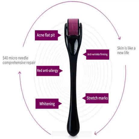 Skin Therapy 0.5 Derma Roller With 540 Micro Needle Roller for Men and Women Unisex - Oshi.pk - Buy & Sell Online