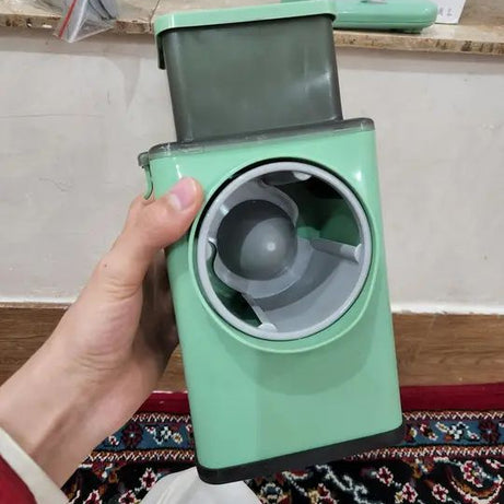 Slice Master Multifunctional Vegetable Cutter, Slicers and Chopper 3 in 1 potato slicers and salad cutter round slicer for cheese and food shredder - Oshi.pk - Buy & Sell Online