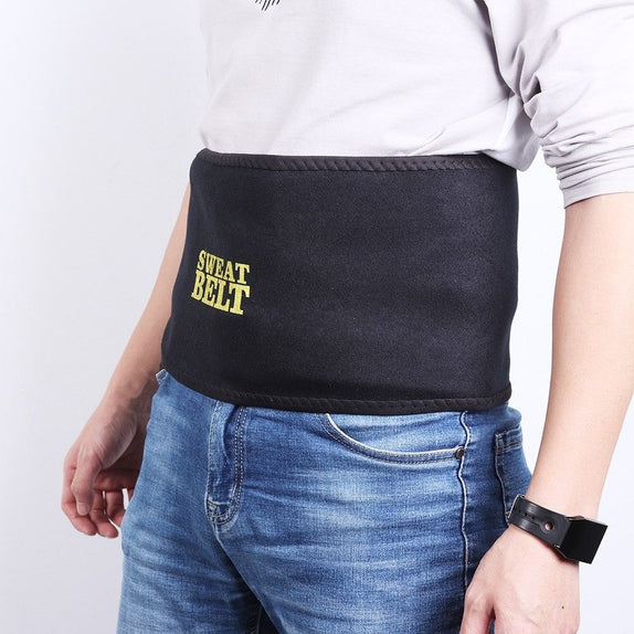 Slimming Sweet Sweat Belt Hot Shaper Waist Trimmer Fat Reducing Belt For Men & Women - Oshi.pk - Buy & Sell Online