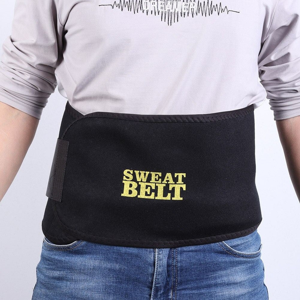 Slimming Sweet Sweat Belt Hot Shaper Waist Trimmer Fat Reducing Belt For Men & Women - Oshi.pk - Buy & Sell Online