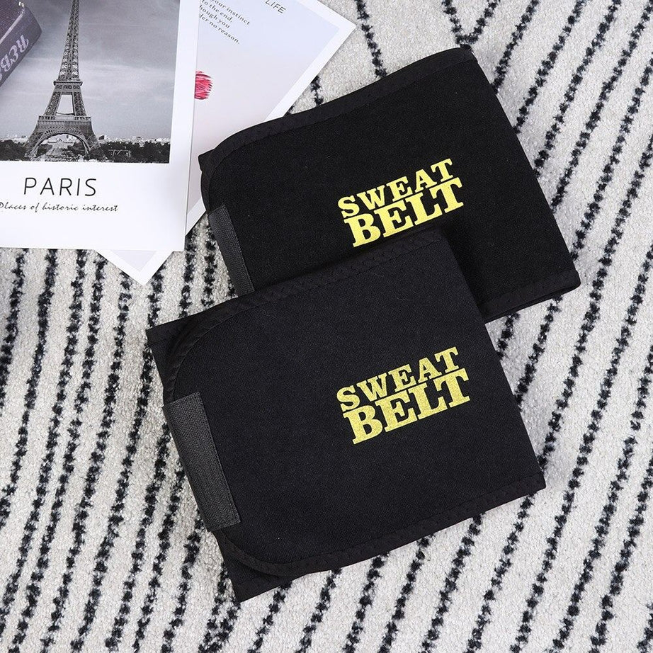 Slimming Sweet Sweat Belt Hot Shaper Waist Trimmer Fat Reducing Belt For Men & Women - Oshi.pk - Buy & Sell Online