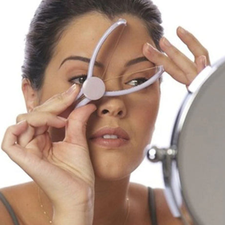 Slique Eyebrows Face & Body Hair Threading Machine & Removal System with 5 pre-cut extra strength threads Quick & Painless Threading Eye brow - Oshi.pk - Buy & Sell Online