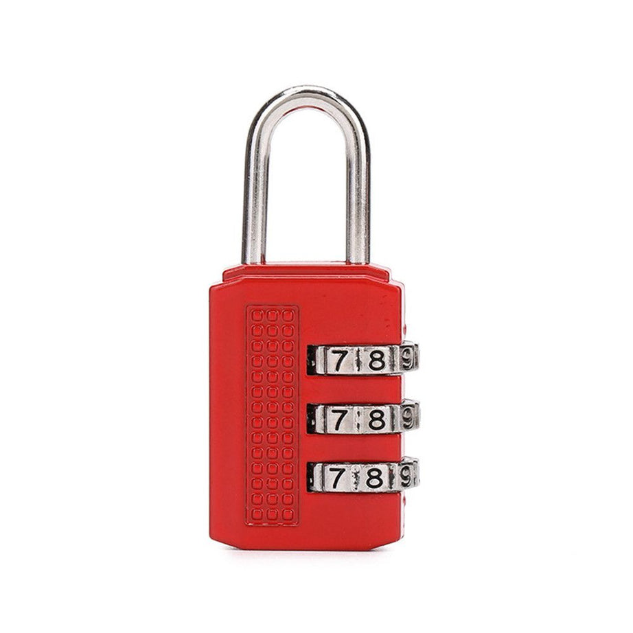 1PC Small and Portable 3-Digit Combination Lock for Zipper Bags and Suitcases - Oshi.pk - Buy & Sell Online