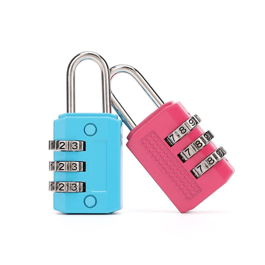 1PC Small and Portable 3-Digit Combination Lock for Zipper Bags and Suitcases - Oshi.pk - Buy & Sell Online