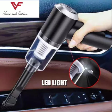 Small Car Vacuum Handheld Portable Vacuum Cleaner, Rechargeable Mini Vacuum For Car/Home/Office Hand Held Vacuum Cleaner - Oshi.pk - Buy & Sell Online