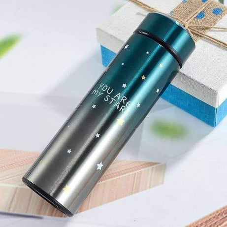 Smart Digital 500ml Stainless Steel Perfect For Hot And Cold Drinks Vacuum Insulated Thermos Water Bottle - Oshi.pk - Buy & Sell Online