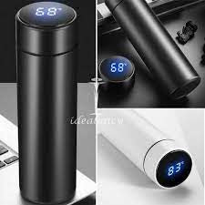 Smart LED Active Temperature Bottle Display Indicator Hot & Cold Flask Bottle 500ml - Oshi.pk - Buy & Sell Online