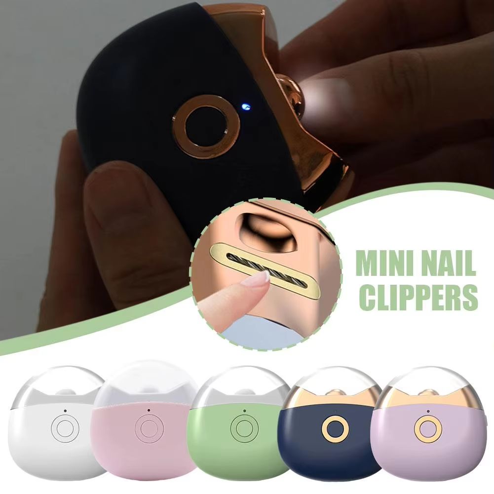 Smart Nail Polisher Electric Automatic Nail Clipper Mini Portable Finger Nail Tools for Kids Baby - Oshi.pk - Buy & Sell Online
