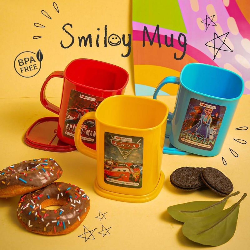 Smiley mug (with lid) - Oshi.pk - Buy & Sell Online