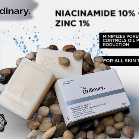 Soap Of The Ordinary Niacinamide 10% Zinc 1% Whitening Facial Soap