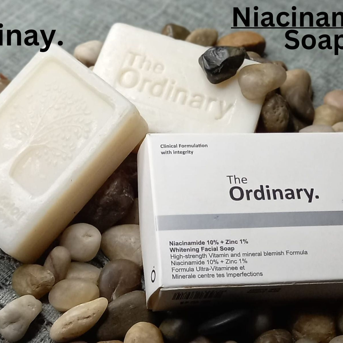 Soap Of The Ordinary Niacinamide 10% Zinc 1% Whitening Facial Soap - Oshi.pk - Buy & Sell Online