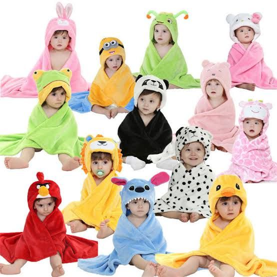 Soft Animal Hooded Baby Blanket All Design Available - Oshi.pk - Buy & Sell Online
