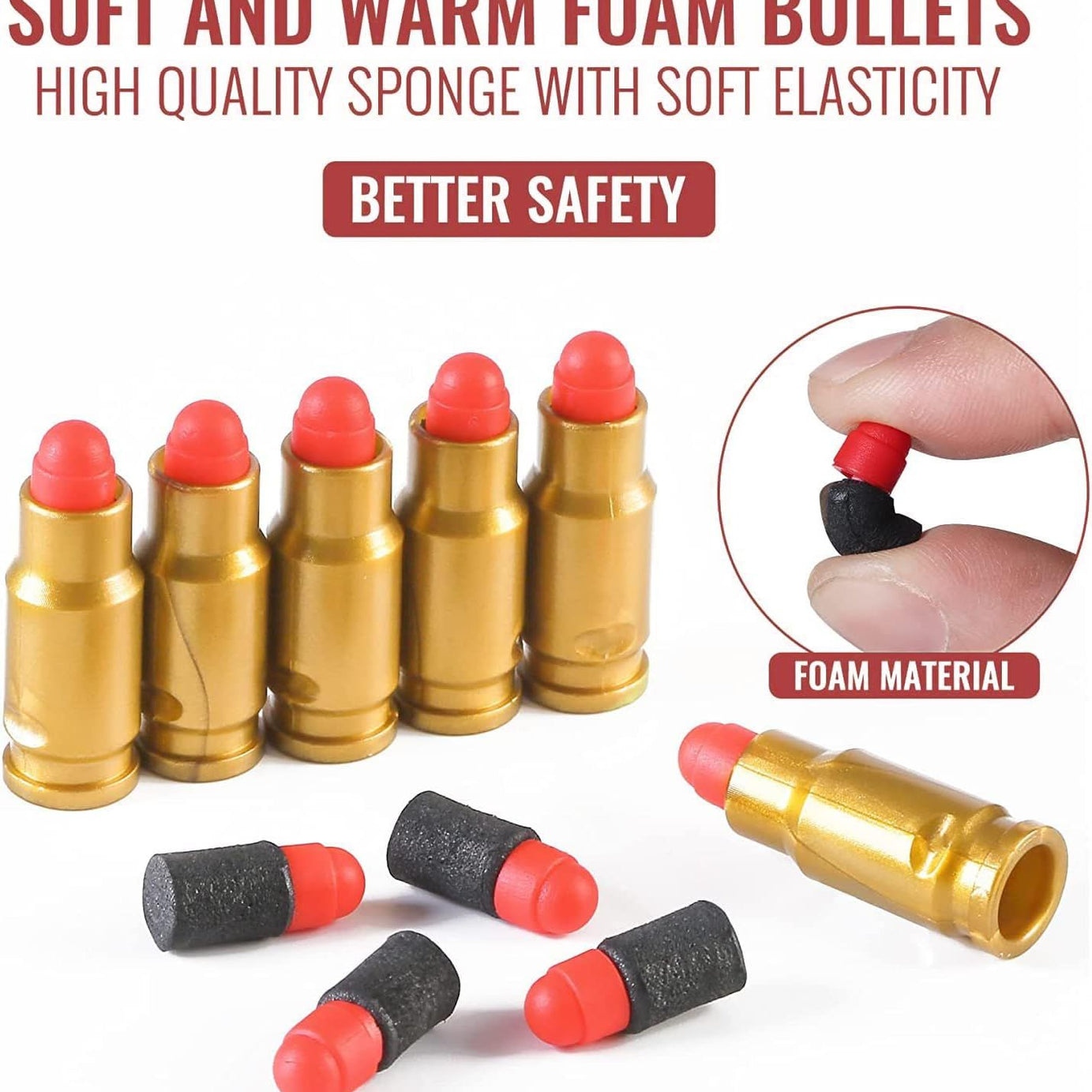 Soft Bullets Glock Gun Toy Manual Airsoft Gun With Silencer For Kids Adults - Oshi.pk - Buy & Sell Online
