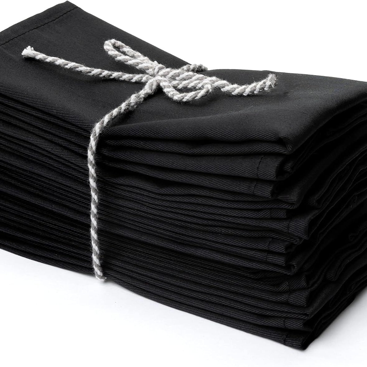 Soft Durable Pure Cotton Dinner Napkin Dining Table Napkins Multipurpose Rumal 18 by 18 Inch Pack of 12 - Oshi.pk - Buy & Sell Online