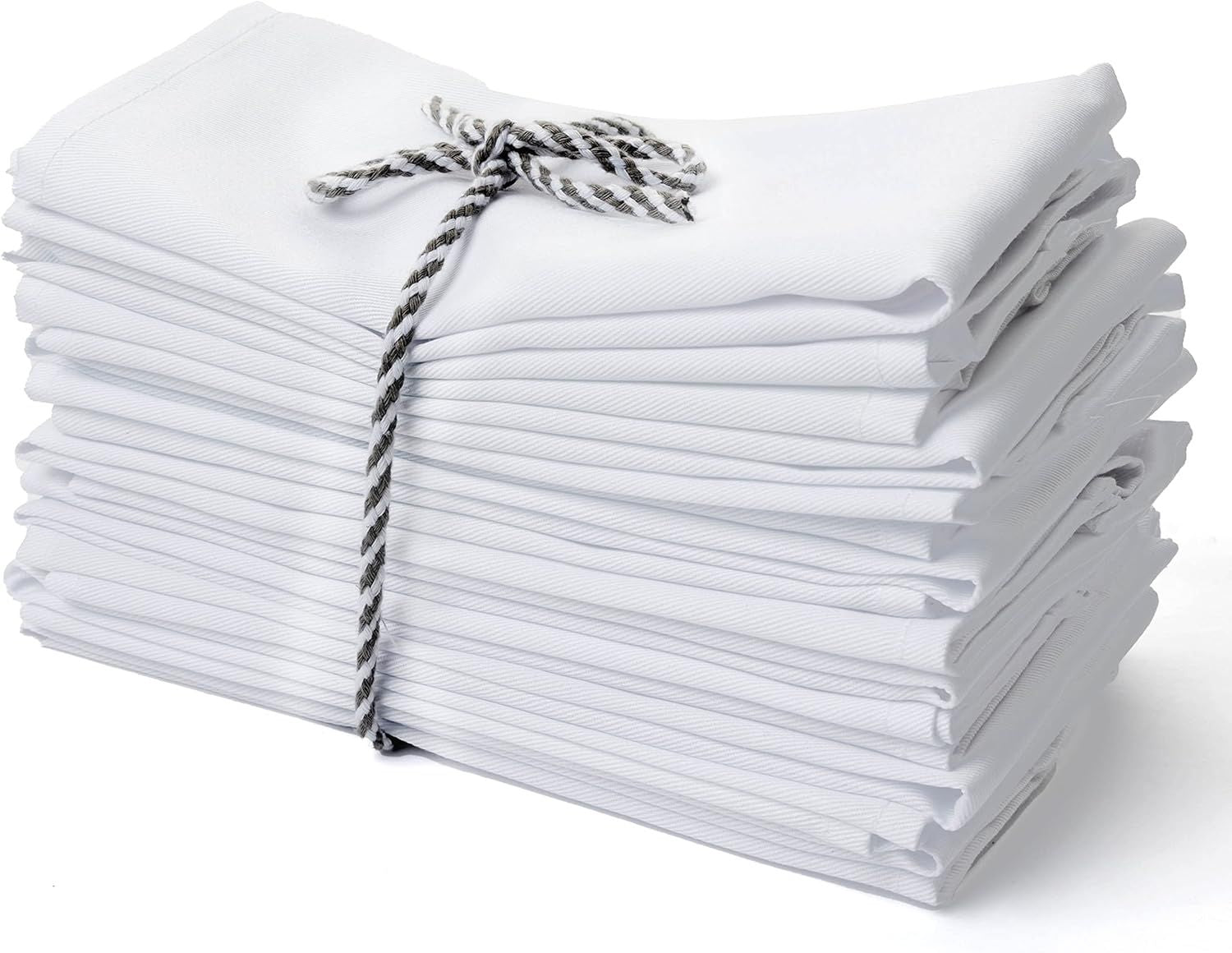 Soft Durable Pure Cotton Dinner Napkin Dining Table Napkins Multipurpose Rumal 18 by 18 Inch Pack of 12 - Oshi.pk - Buy & Sell Online