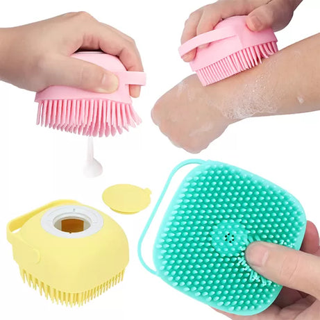 Soft Silicone Bath Brush Bath Massager - Oshi.pk - Buy & Sell Online