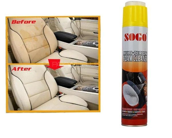 Sogo Multi-Purpose Like Fabric, Carpet, Leather, Etc. Foam Cleaner – 650 Ml - Oshi.pk - Buy & Sell Online