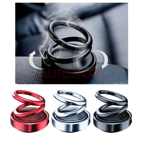 SOLAR ROTATING CAR PERFUME MULTICOLOR - Oshi.pk - Buy & Sell Online