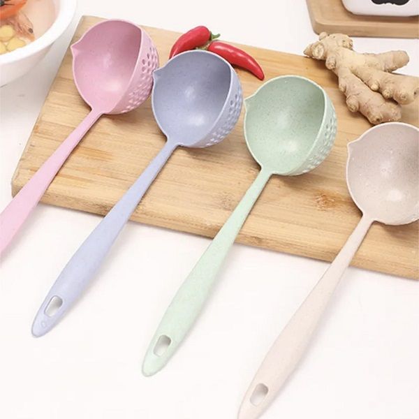 Soup Spoon Long Handle Kitchen Strainer Cooking Colander - Oshi.pk - Buy & Sell Online