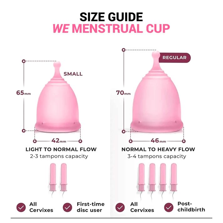 Medicated FDA Approved Silicon Menstrual Cup - 1 Piece - Oshi.pk - Buy & Sell Online