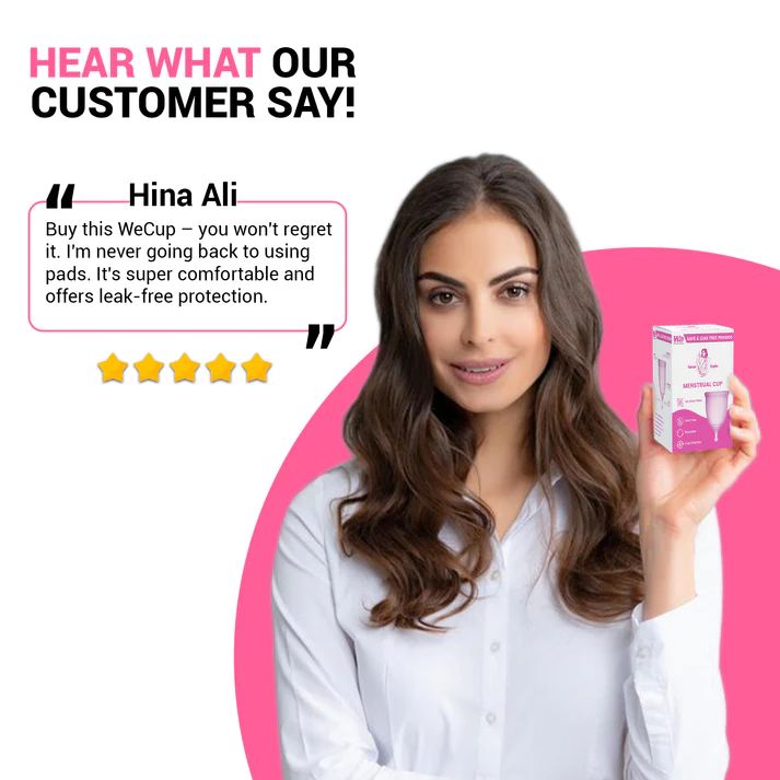 Medicated FDA Approved Silicon Menstrual Cup - 1 Piece - Oshi.pk - Buy & Sell Online